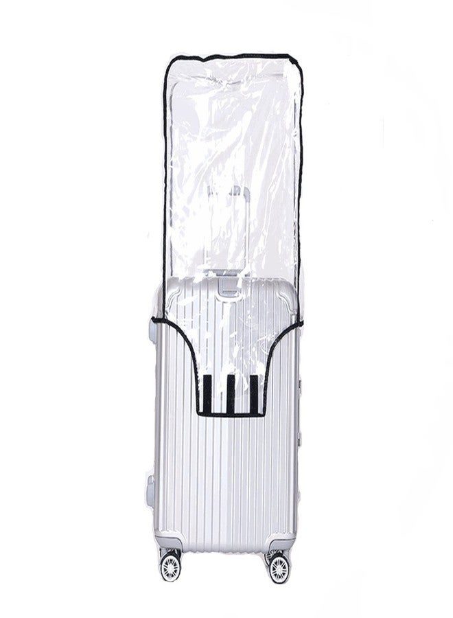 JenKin Luggage Protector Suitcase Cover PVC Waterproof Travel Suitcase Fits Most 20" to 30"(28") - Image 1